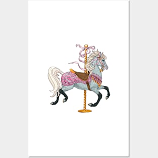 Carousel Horse Posters and Art